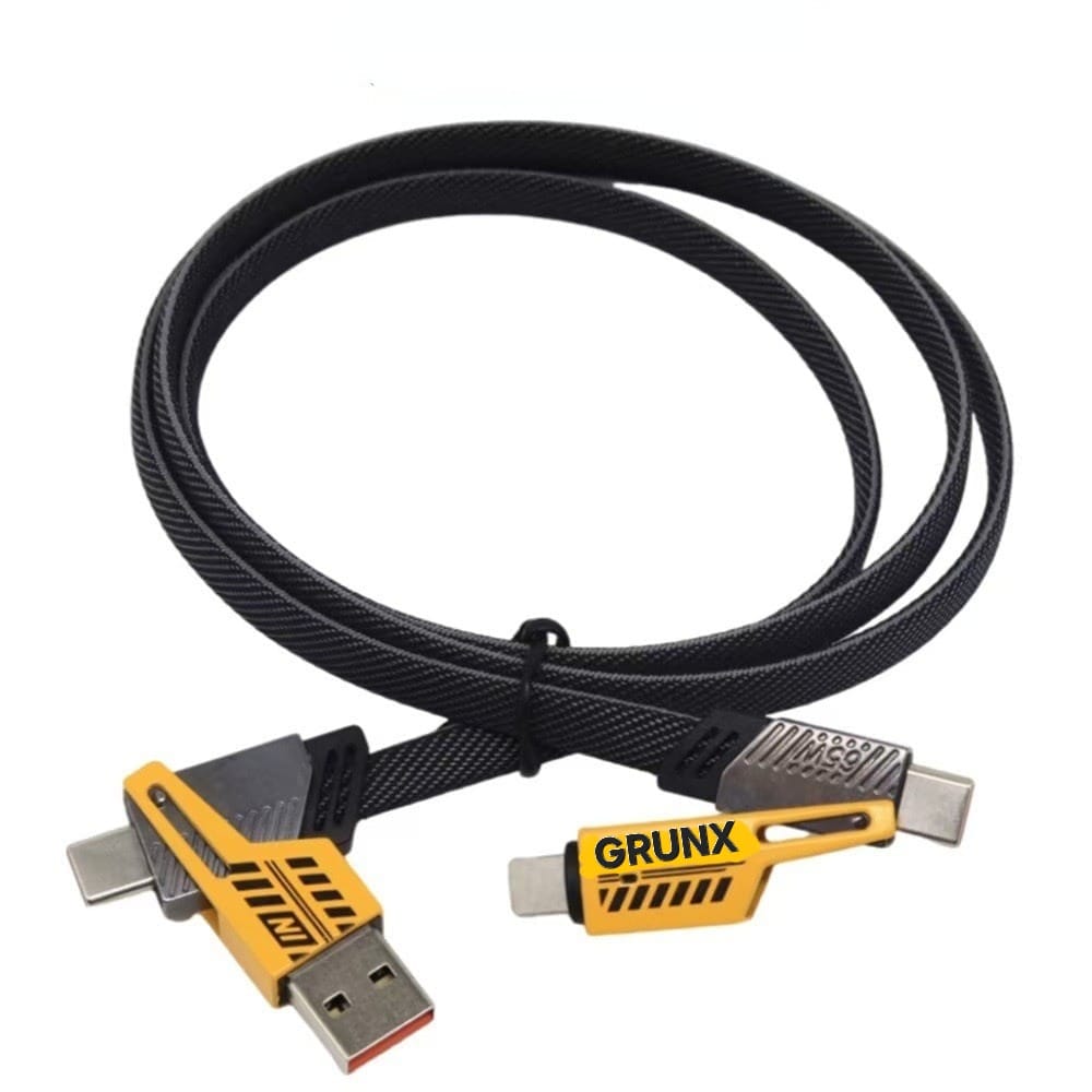 4 in one multi USB PD charging cable