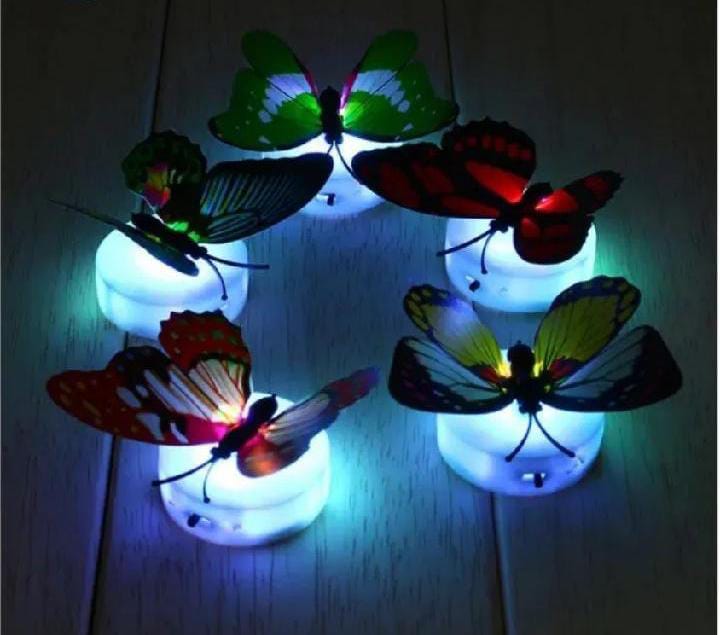 Magical LED Butterfly Wall Decor Lights (6-Piece Set)